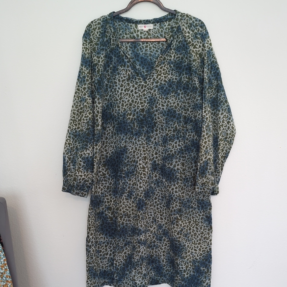 Kerry Cassill Leopard Print Dresses